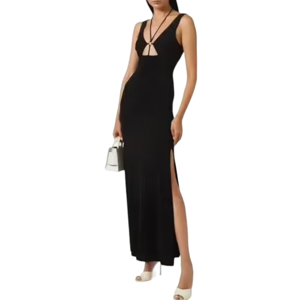 Bec & Bridge Adele Maxi Dress, Size 8, Black, NWT
